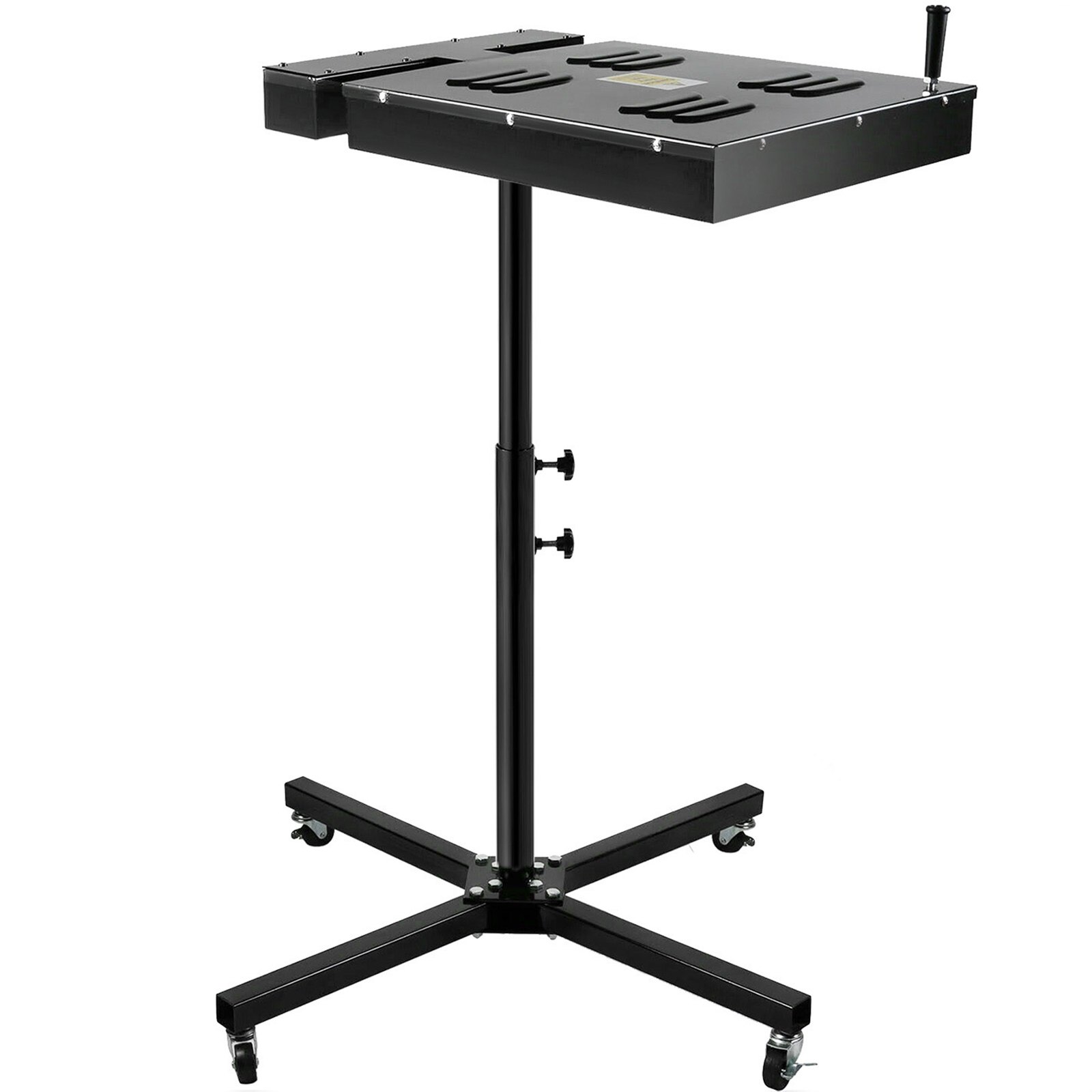 VEVOR  Secador para Impresión de Pantalla Soporte Ajustable 2,000 W, Secadora de Flash de Calidad con Altura Ajustable Negro, con Caja de Control Eléctrico 45 x 45 cm