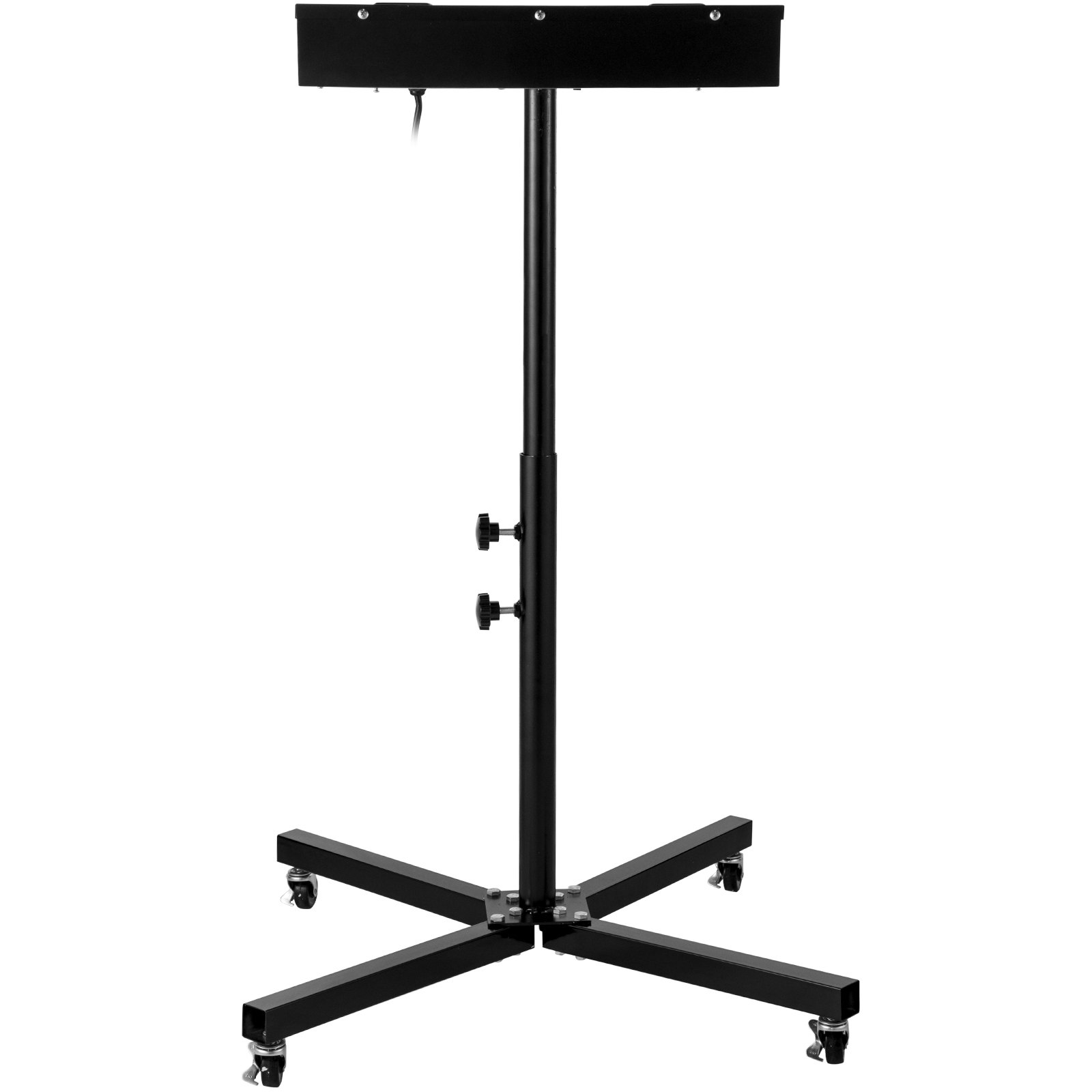 VEVOR  Secador para Impresión de Pantalla Soporte Ajustable 2,000 W, Secadora de Flash de Calidad con Altura Ajustable Negro, con Caja de Control Eléctrico 45 x 45 cm