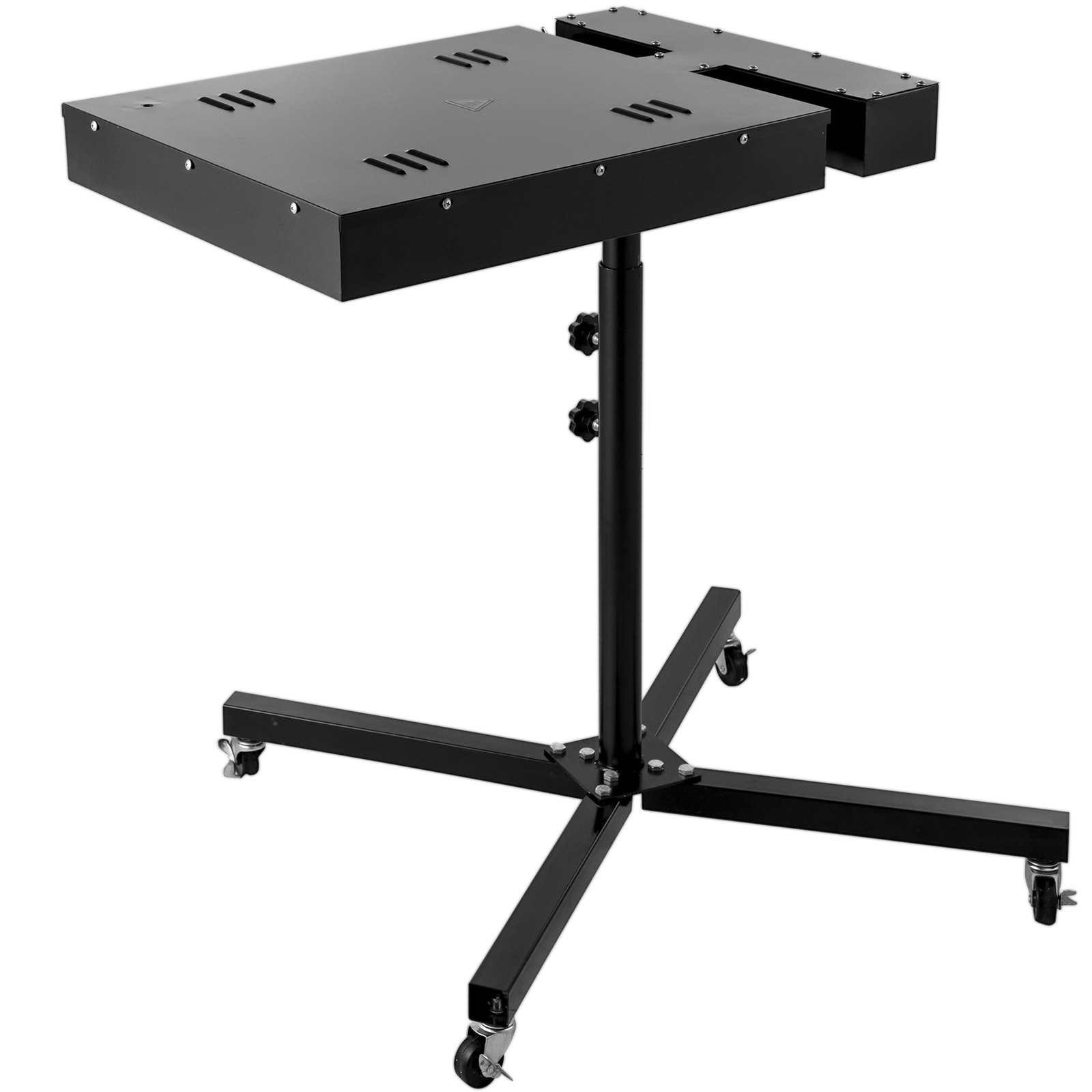VEVOR  Secador para Impresión de Pantalla Soporte Ajustable 2,000 W, Secadora de Flash de Calidad con Altura Ajustable Negro, con Caja de Control Eléctrico 45 x 45 cm