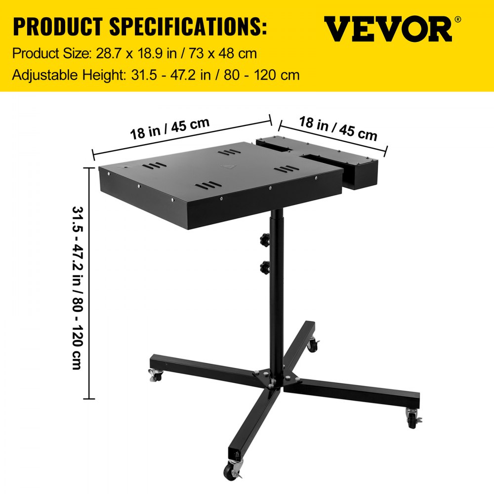 VEVOR Secadora Rápida Para Serigrafía Soporte Ajustable 2000W 18x18 ", Secador de Máquina de Serigrafía 2000W 18x18 ", Secador Flash con El Diseño en Forma de X, 110 V / 60 Hz, Altura Ajustable