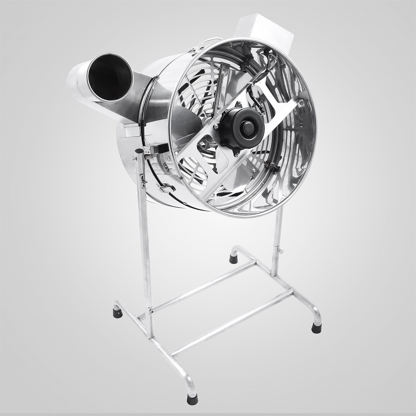 VEVOR Cortador de Brotes y Plantas Eléctrico 45,72 CM Cortador de Brotes y Plantas Eléctrico de Acero Inoxidable de Tres Velocidades Manicuradora Automática Peladora Table Trimmer
