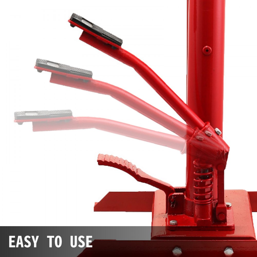 VEVOR Compresor del Resorte Helicoidal 1T, Compresor del Resorte Hidráulico 1T, Compresor de Muelles, Compresor de Muelles Helicoidales, Compresor del Resorte Rojo, para Automóviles, Furgonetas