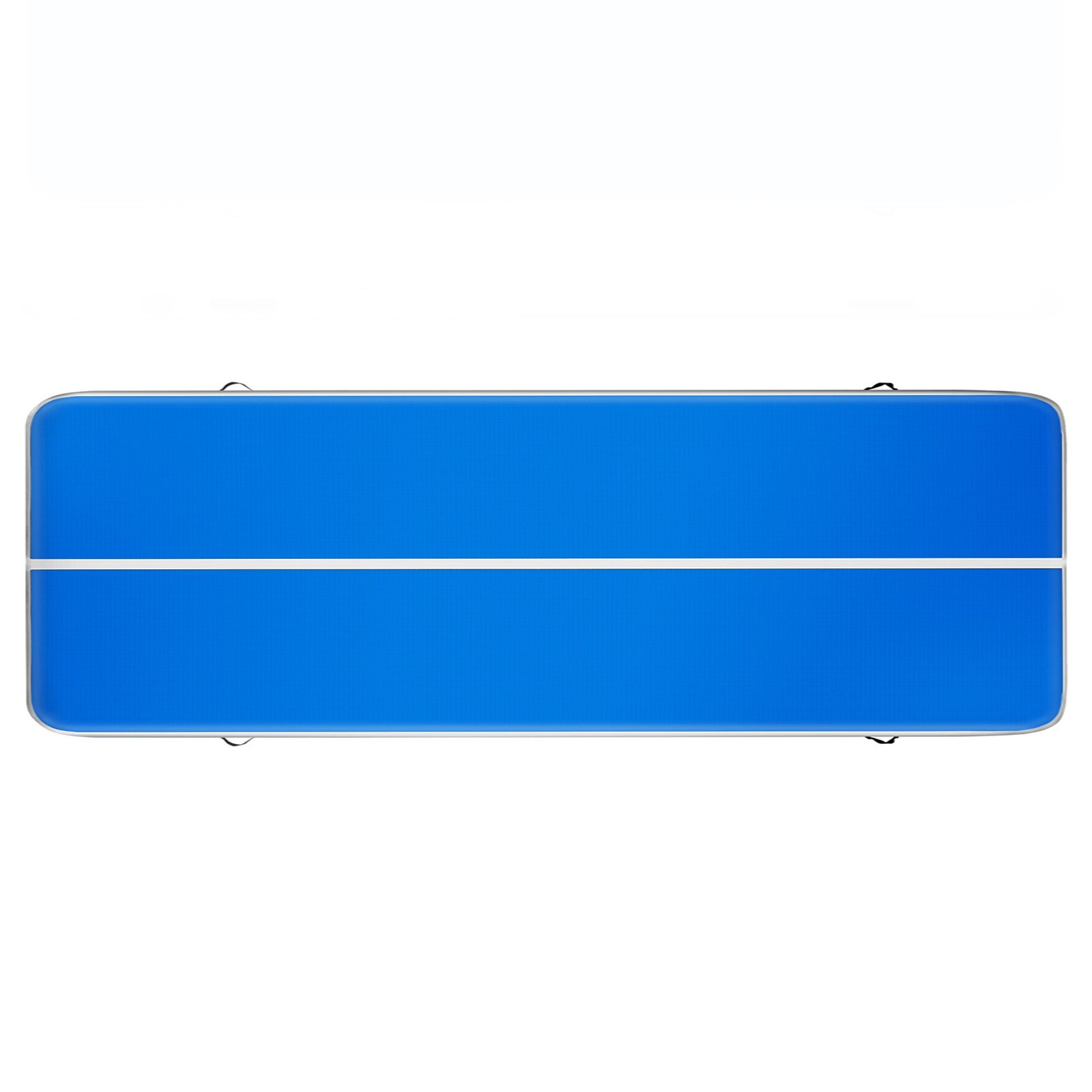 Alfombrilla Hinchable Colchoneta Inflable 300x100x20CM Pista de Aire para Gimnasia para Yoga Entrenamiento Azul con Bomba Electrica