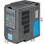 VEVOR Motor de Husillo Refrigerado por Aire 2,2 kW ER20 400 Hz 0-24000 R/min + Variador de Frecuencia de 3HP 2,2KW VFD PLC Fácil Combinación para Mejorar Eficiencia del Trabajo y Rendimiento del VFD