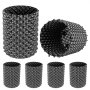 VEVOR Maceta de Raíz de Aire 6 PCS Contenedor de Poda de Raíz 2,5 Galones / 9,5 L Contenedor de Poda de Raíz de Aire 20 x 30 cm Contenedor de Crecimiento Rápido de Raíces Negro para Invernadero Jardín