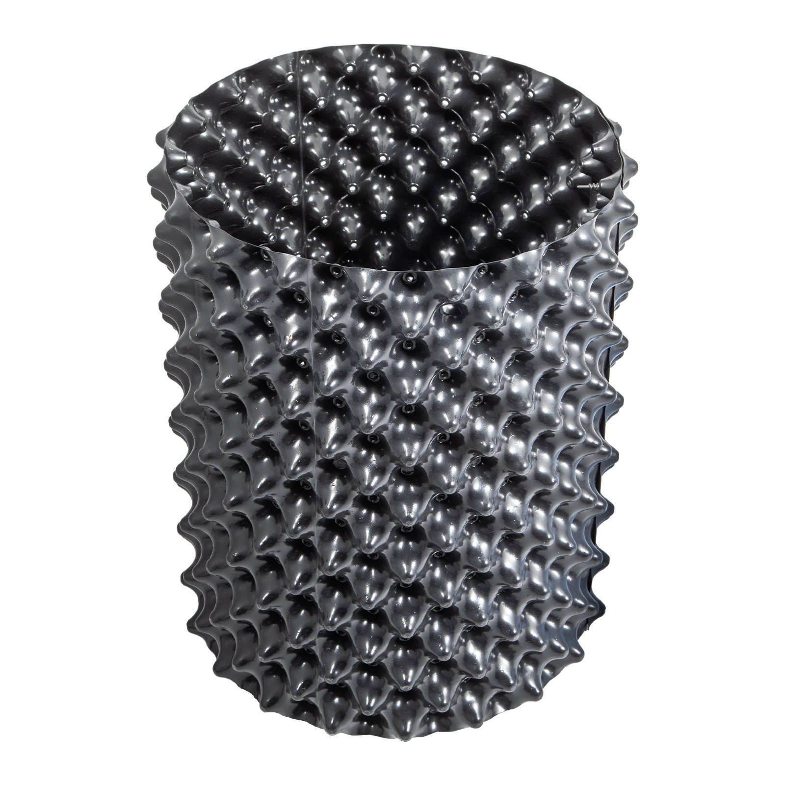 VEVOR Maceta de Raíz de Aire 6 PCS Contenedor de Poda de Raíz 2,5 Galones / 9,5 L Contenedor de Poda de Raíz de Aire 20 x 30 cm Contenedor de Crecimiento Rápido de Raíces Negro para Invernadero Jardín