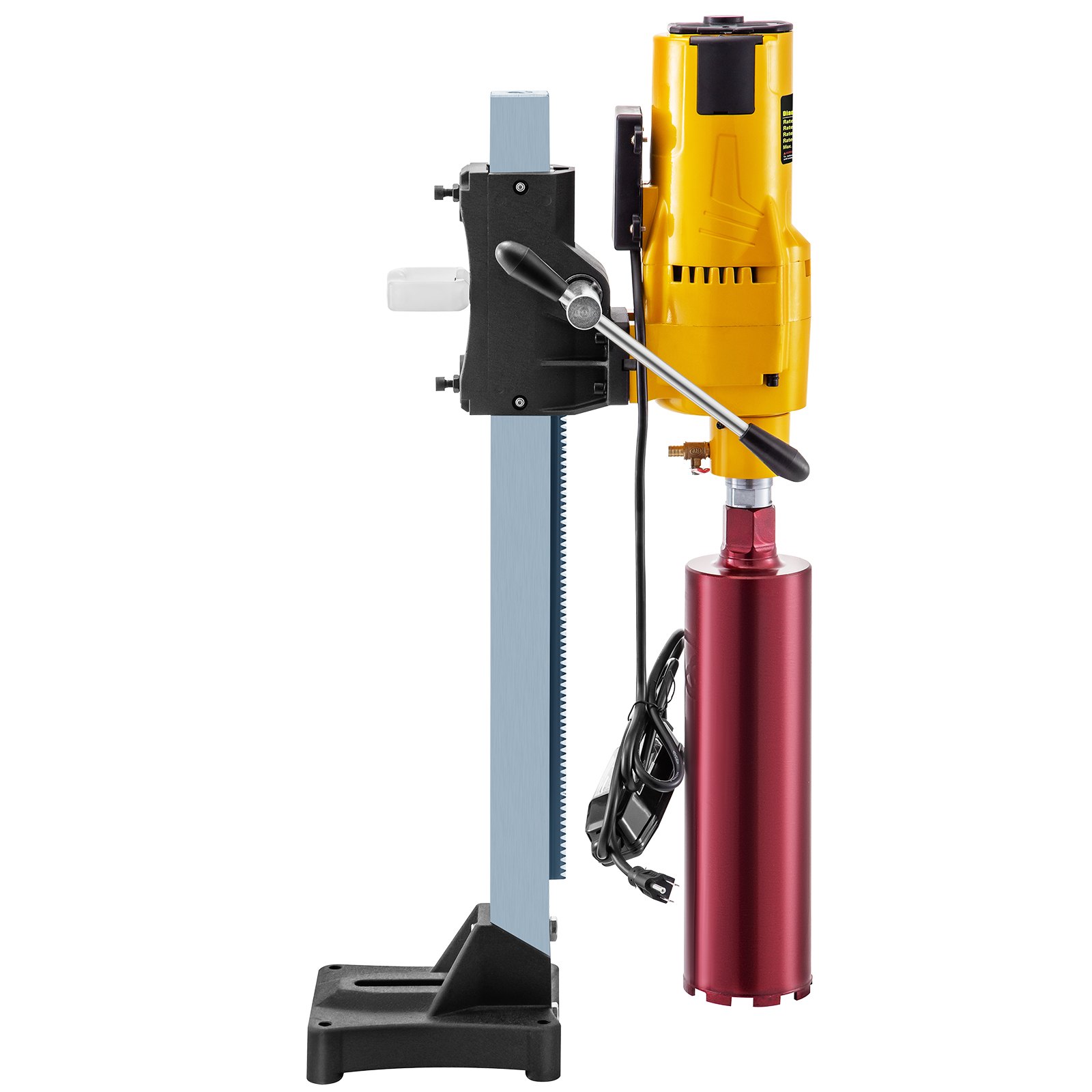 VEVOR Perforadora con Núcleo de Diamante 205 mm Broca de Diamante Soporte 3980W