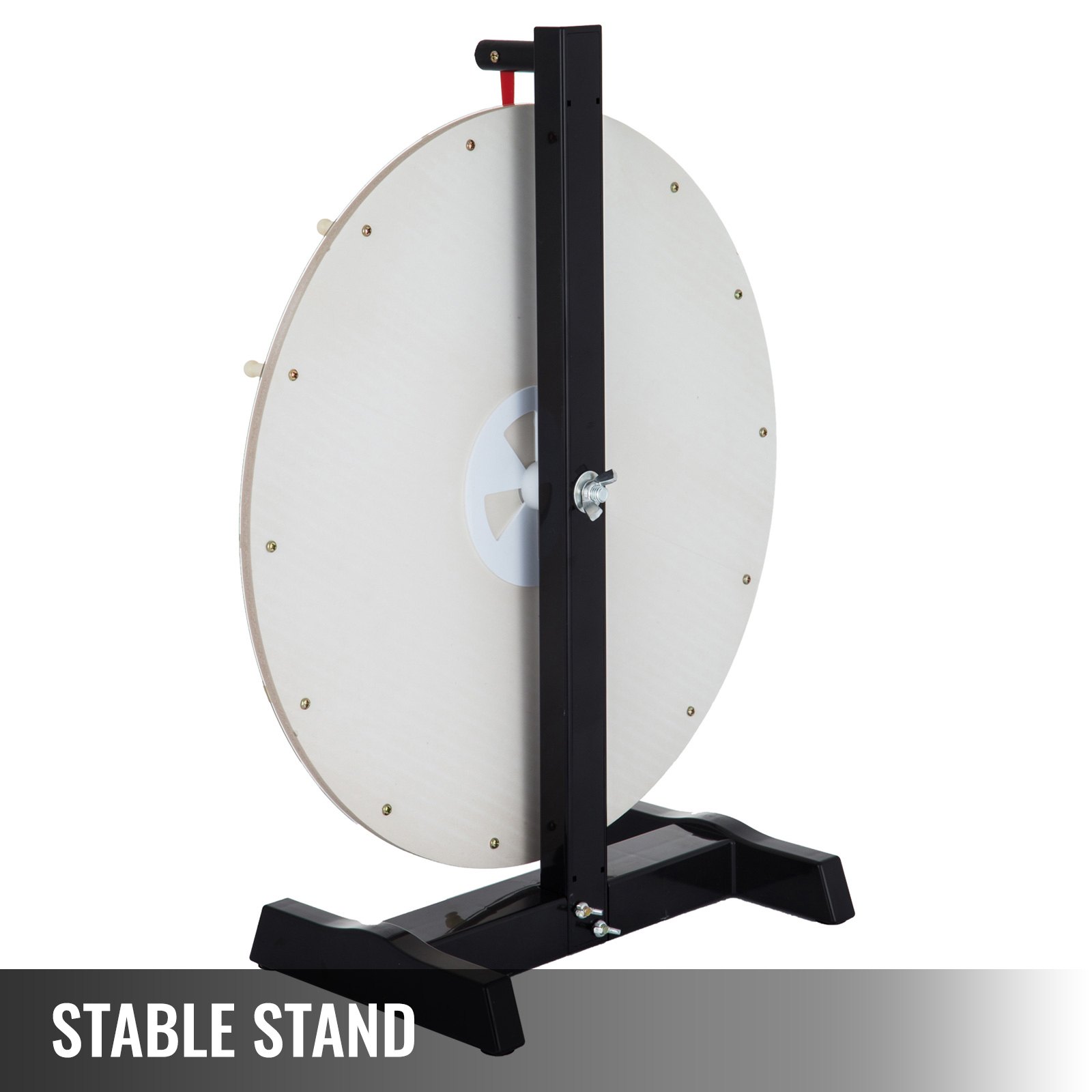 24” Tabletop Color Premio Rueda Con Plegable Trípode Para Spin Juego Carnaval