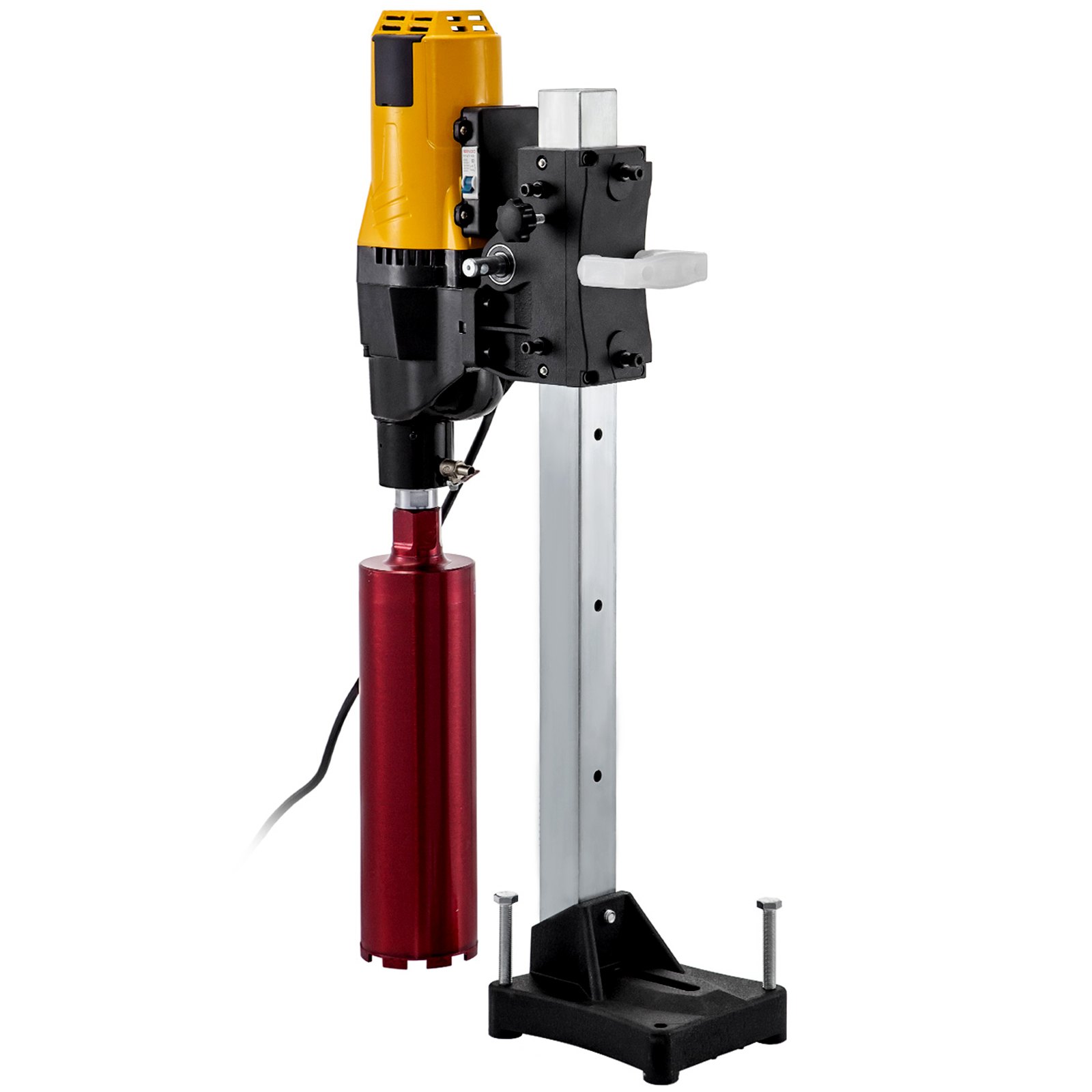 VEVOR Taladro Percutor 225 mm Perforadora Hormigon Perforación Diamante de Mano Velocidad Variable