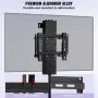 VEVR Soporte de Televisor 29 x 77,4 - 127,4 cm Soporte de TV Motorizado Aleación de Aluminio Capacidad de Carga de 59,9 kg Soporte Elevador de TV Motorizado LED, LCD, Plasma, Curva
