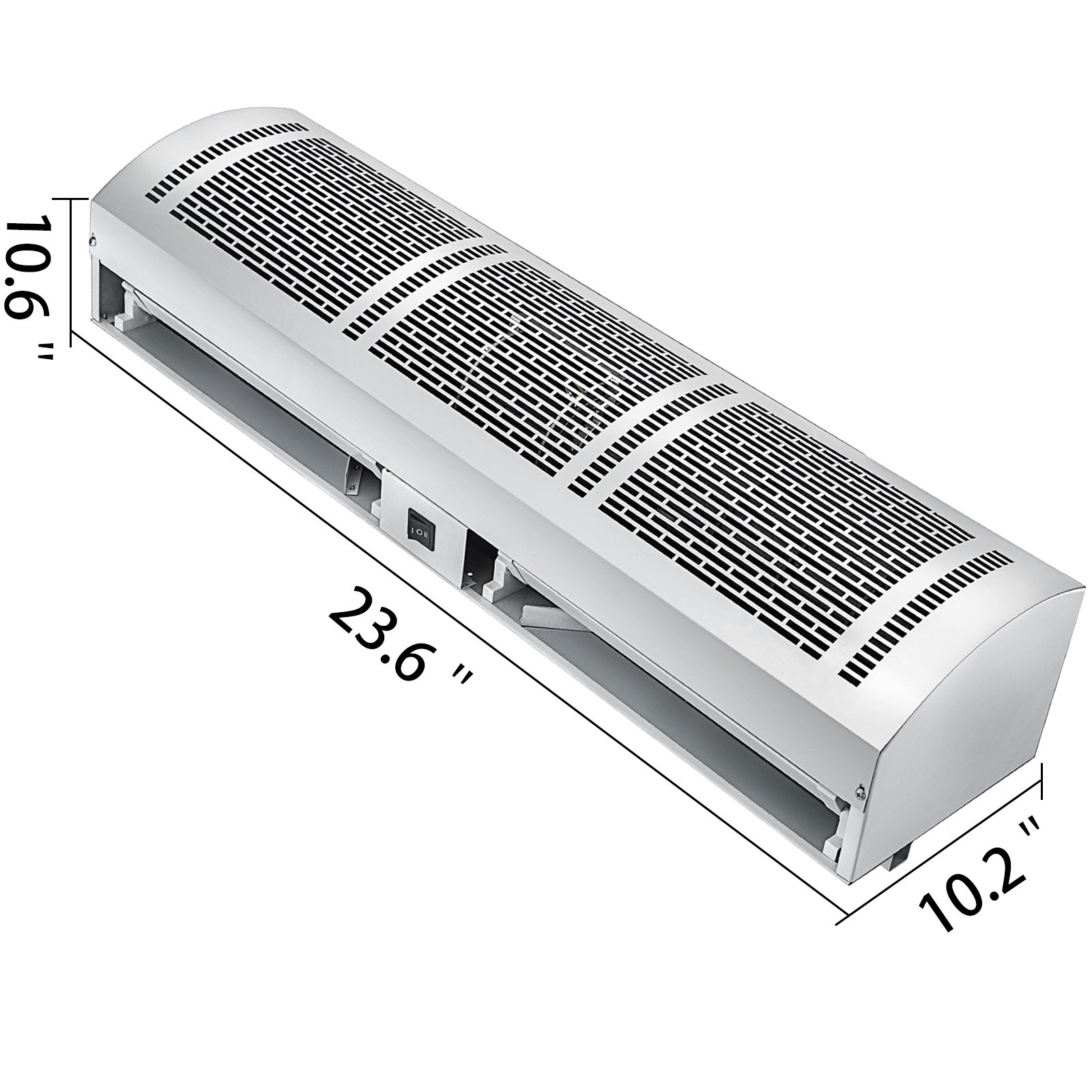 Puerta Cortina De Aire Con 2 Velocidades Ajustables De 24 Pulgadas