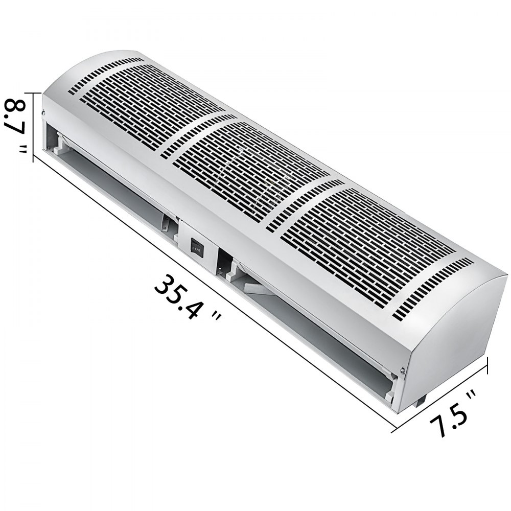 Ventilador Con 2 Velocidades Cortina De Aire Comercial 36" Cortina De Aire