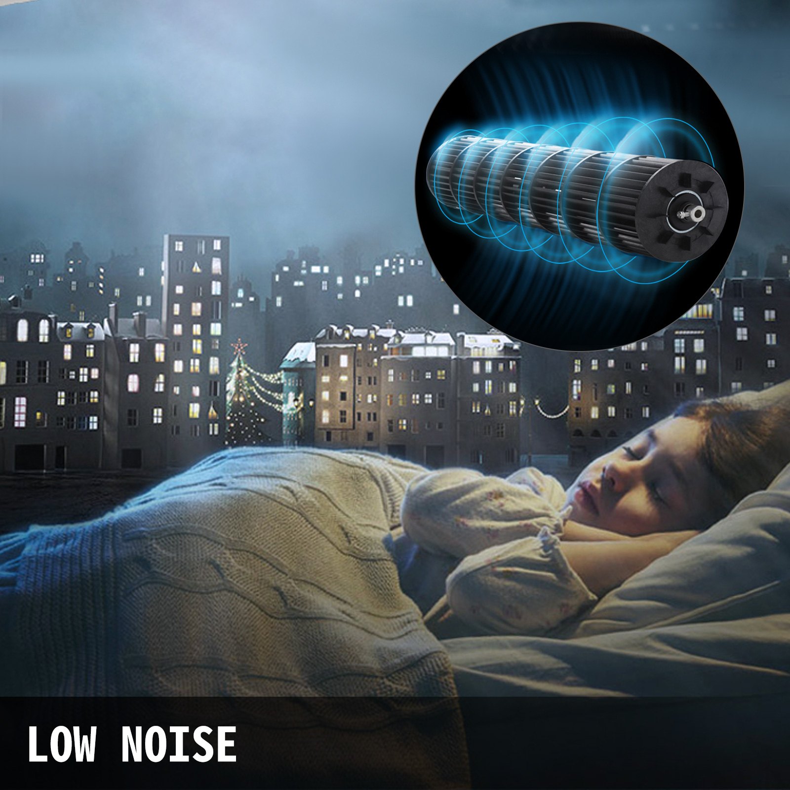 Ventilador Con 2 Velocidades Cortina De Aire Comercial 36" Cortina De Aire