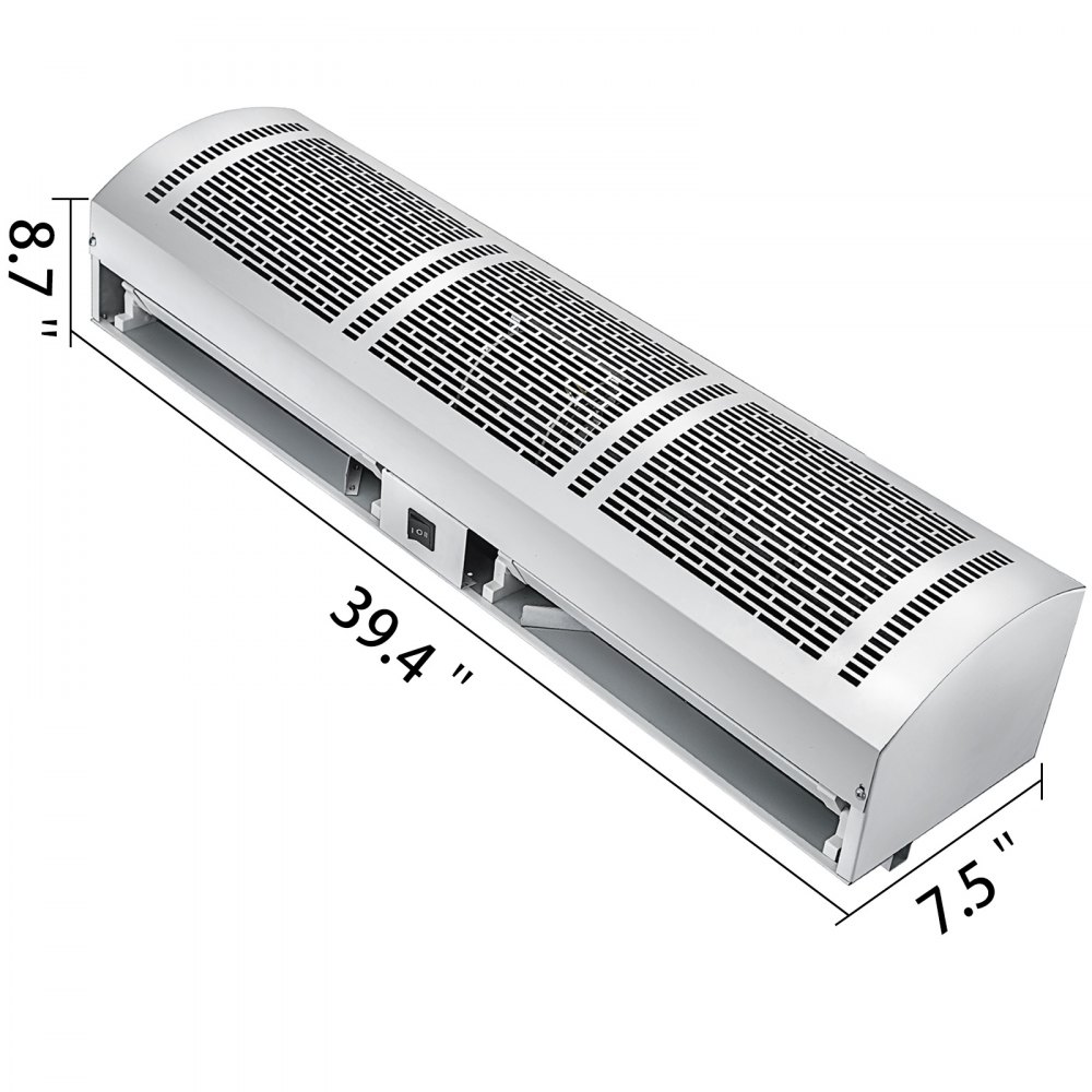 Vevor Máquina De Cortina De Aire 2 Velocidades, Dimensión 1,000 X 190 X 220 Mm