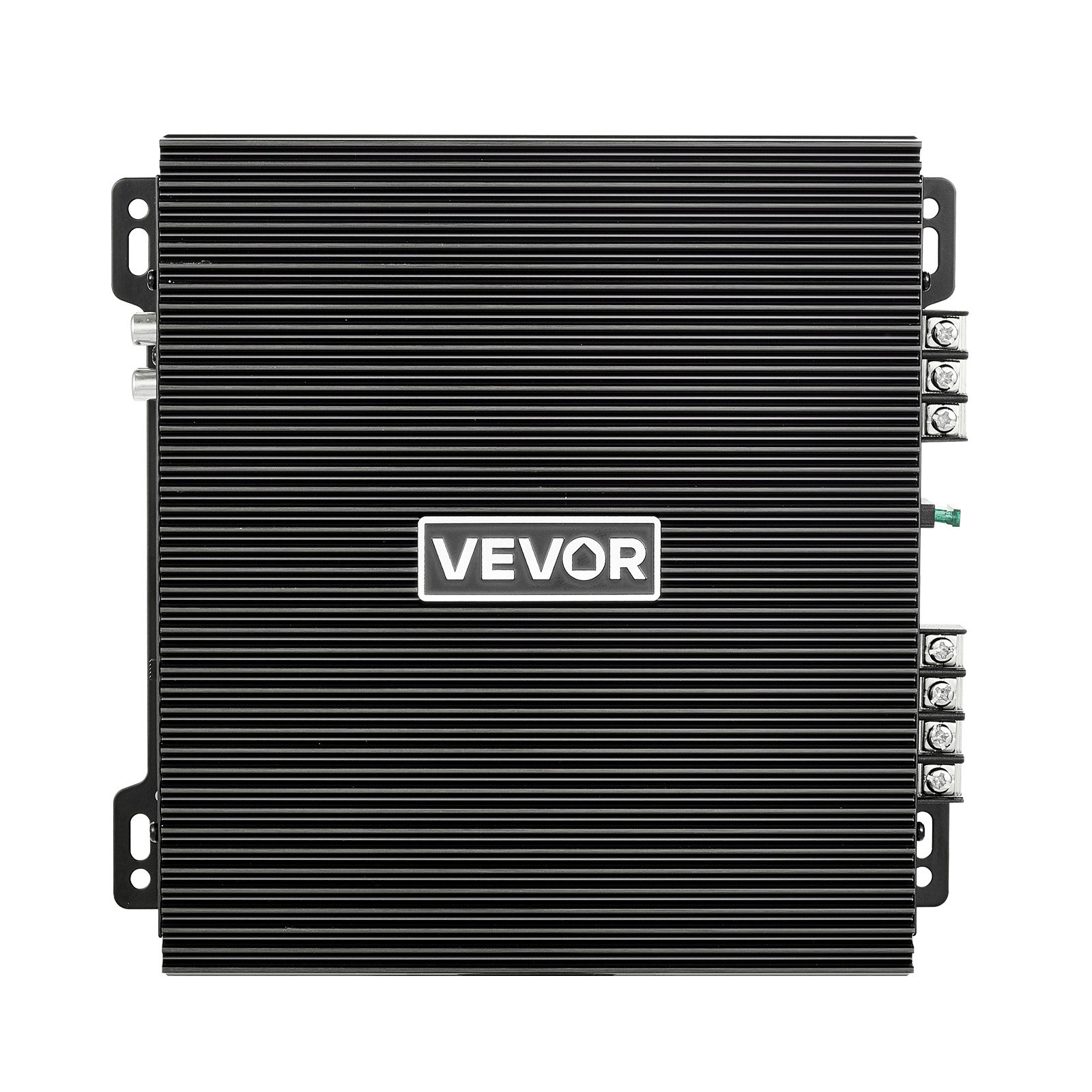 VEVOR Amplificador para Automóvil 2 Canales Clase AB Máximo 2 x 300W a 4 ohmios y 2 x 600W a 2 ohmios, Amplificador Estéreo de Audio para Coche Puenteable para Vehículo Todoterreno Sedán SUV Camioneta
