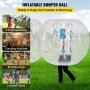 Pelota de choque inflable VEVOR para reuniones familiares, campamentos, cumpleaños y partidos de fútbol.