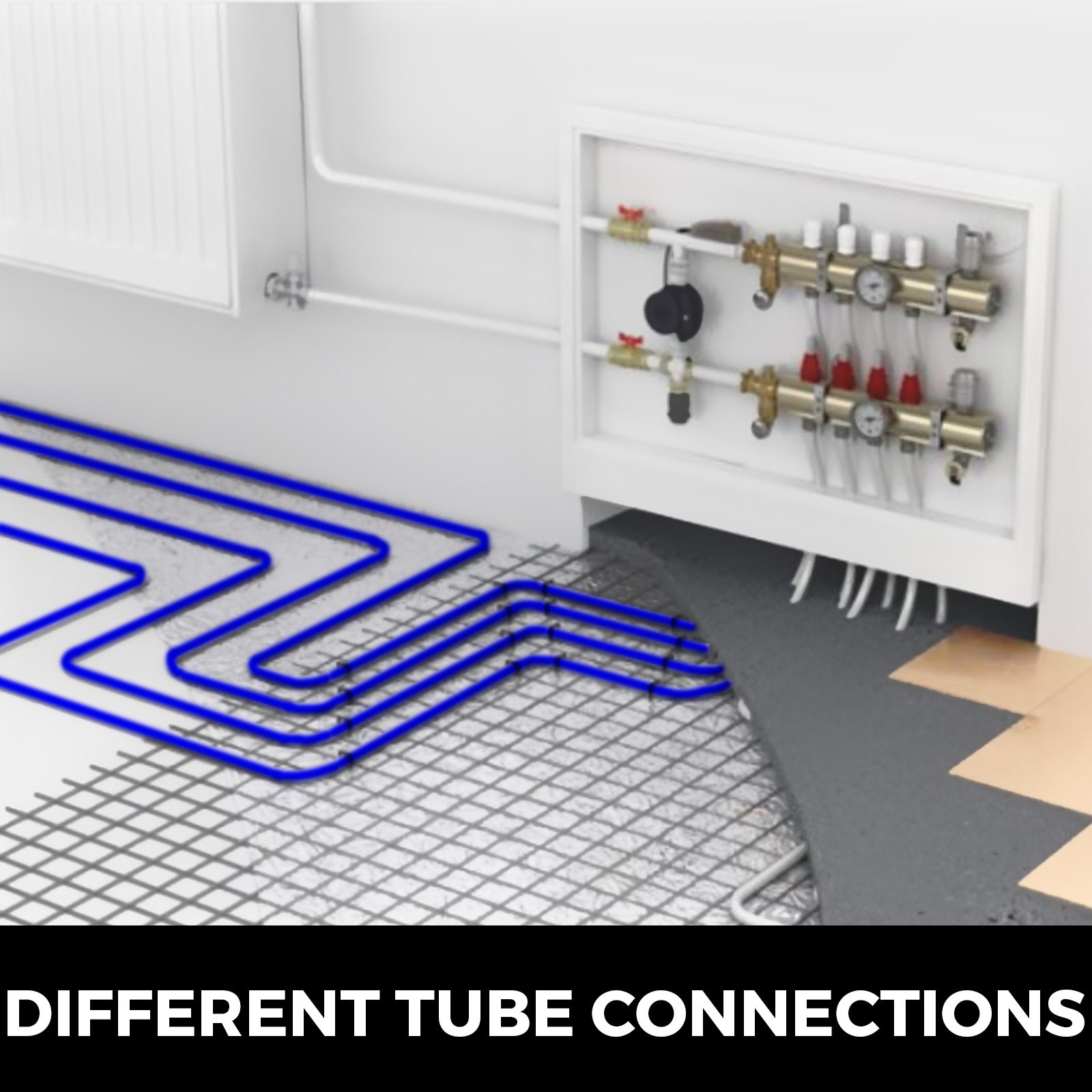 Pex Tubo Barrera Oxígeno O2 Evoh Fontanería Construcción Certificación Nsf