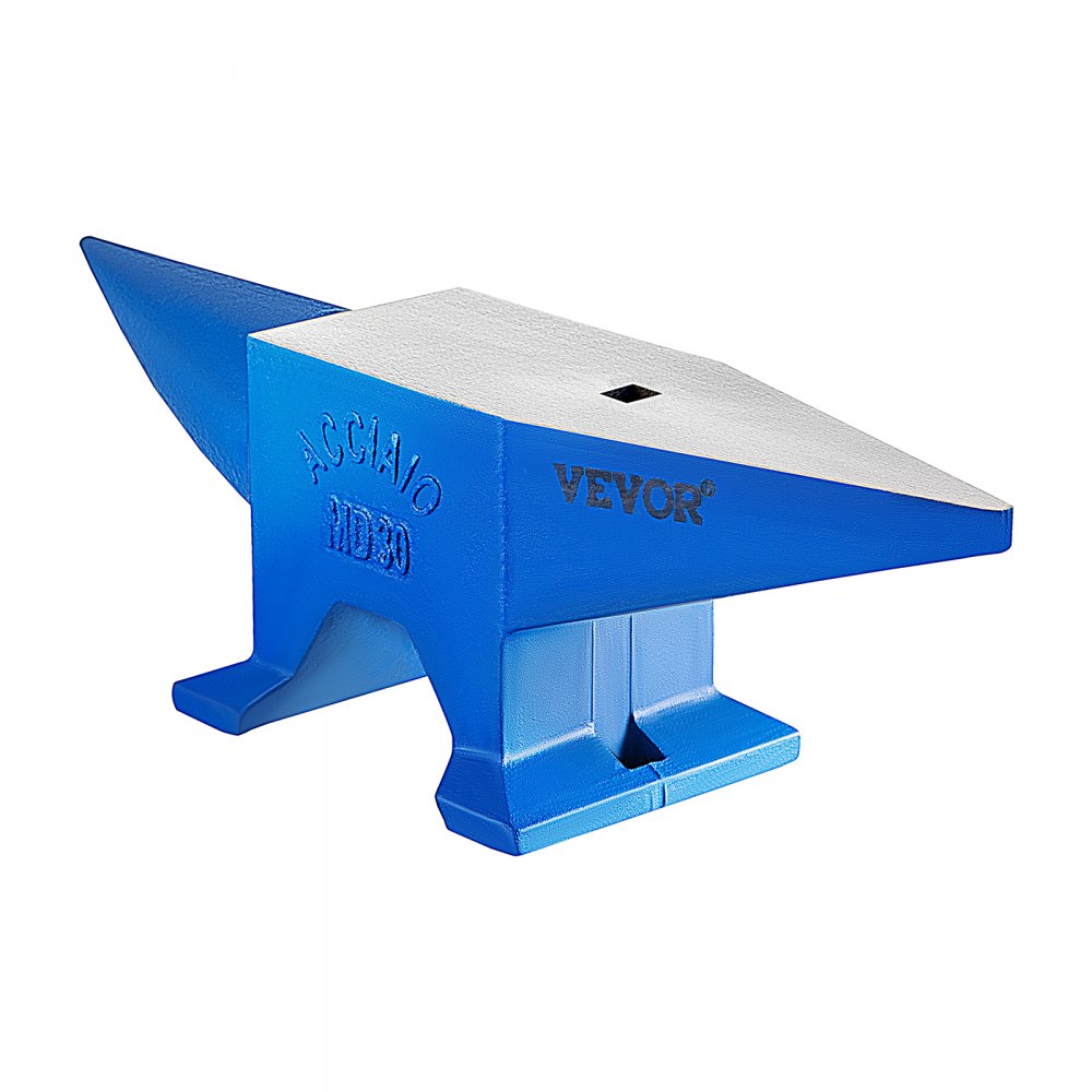 VEVOR Yunque de Acero 30KG, Yunque de Metal 66LBS, Yunque de Herrero Ideal para Metalúrgicos y Herreros para Remachar, Aplanar, Forjar y Formar Metal