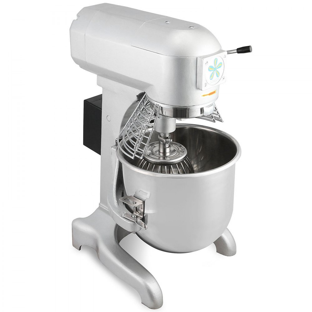 Batidora Amasadora Vevor Artisan 30l 1100w Robot De Cocina - Plata