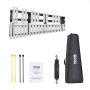 VEVOR Glockenspiel Xylophone Set with 30 Tones, Percussion Instrument with Mallets, Drumsticks and Carrying Case, Professional Glockenspiel Xylophone Percussion Instrument Set for Students and Adults