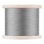 VEVOR Cable de Acero Inoxidable 316 Diámetro de 3,2 mm, Rollo de Cuerda de Alambre 304,8 m, Resistencia a la Rotura de 798,3 kg, Construcción de 1 x 19,  para Barandillas y Enrejados de Jardín
