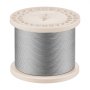 VEVOR Cuerda de Cable de Alambre de Acero Inoxidable T316 300 m, Cable de Acero de Alta Resistencia, Construcción de Cable de Alambre 1 x 19 para Aparejo y Elevación, Diámetro del Cable 3,2 mm