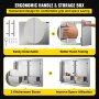 VEVOR Puerta de La Cocina Al Aire Libre Puerta de BBQ 36 Pulgadas Con Estante de Acero Inoxidable Perfecto para Cocinas Al Aire Libre y Condiciones Climáticas, Llueva o Truene