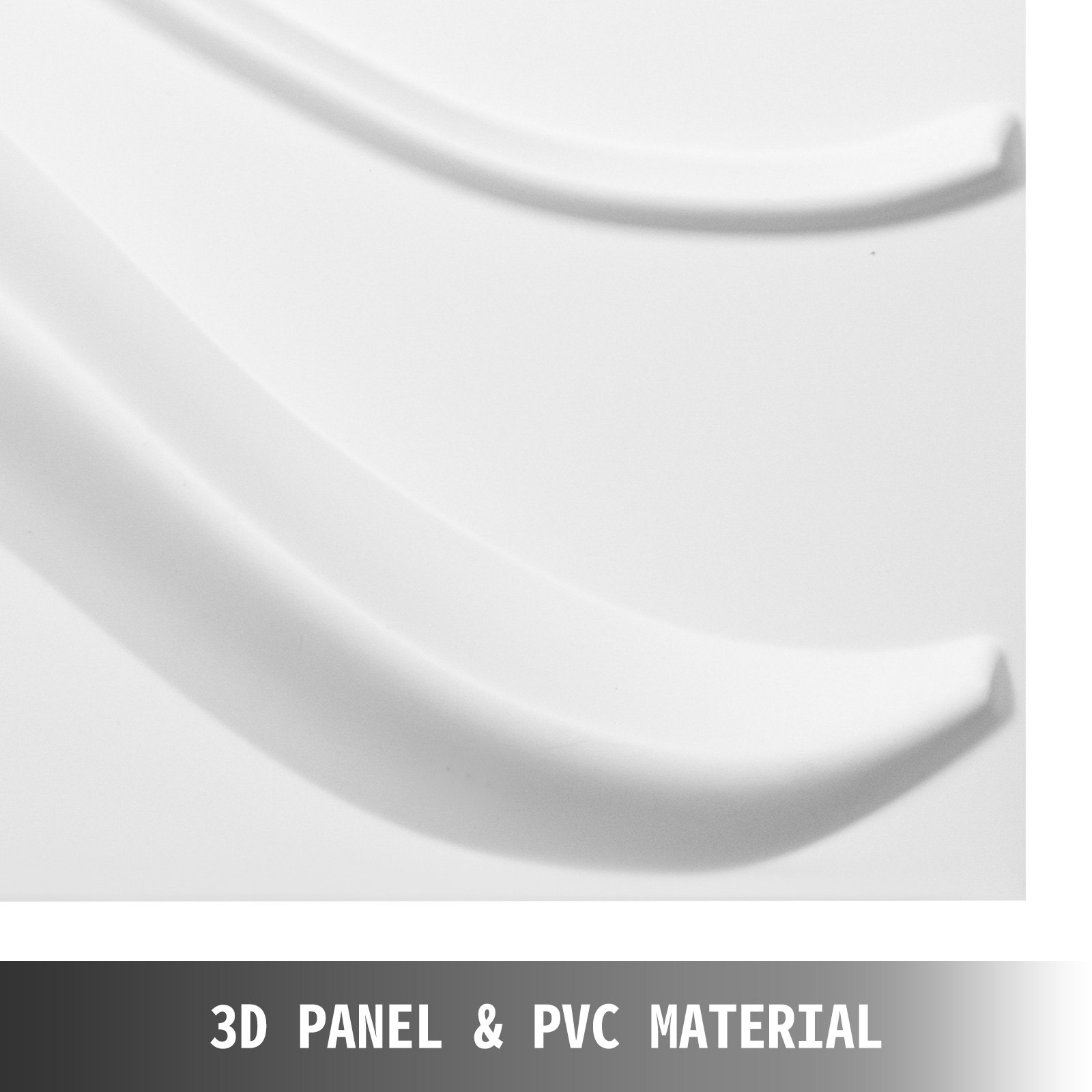 Paneles De Pared 3d Estilo De Olas Pequeñas Azulejos Decorativos De Pvc