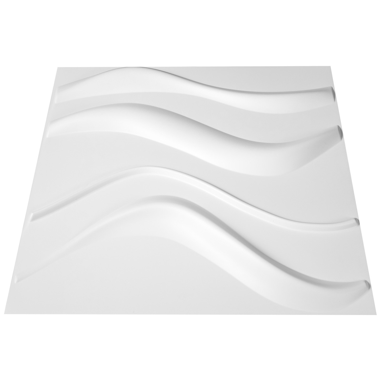 Paneles De Pared 3d Estilo De Olas Pequeñas Azulejos Decorativos De Pvc