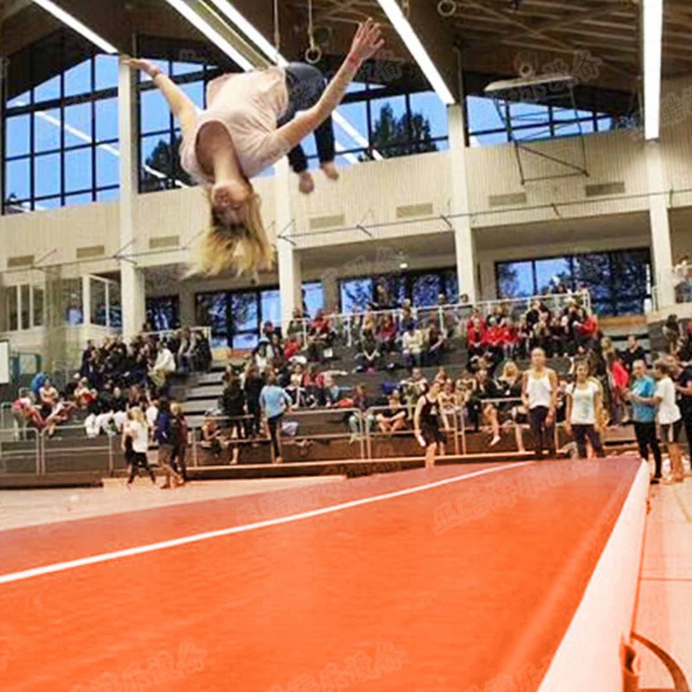 9.8Ftx2.9Ft Air Track Floor Home Gimnasia Tumbling Mat Inflatable Air Tumbling Track GYM