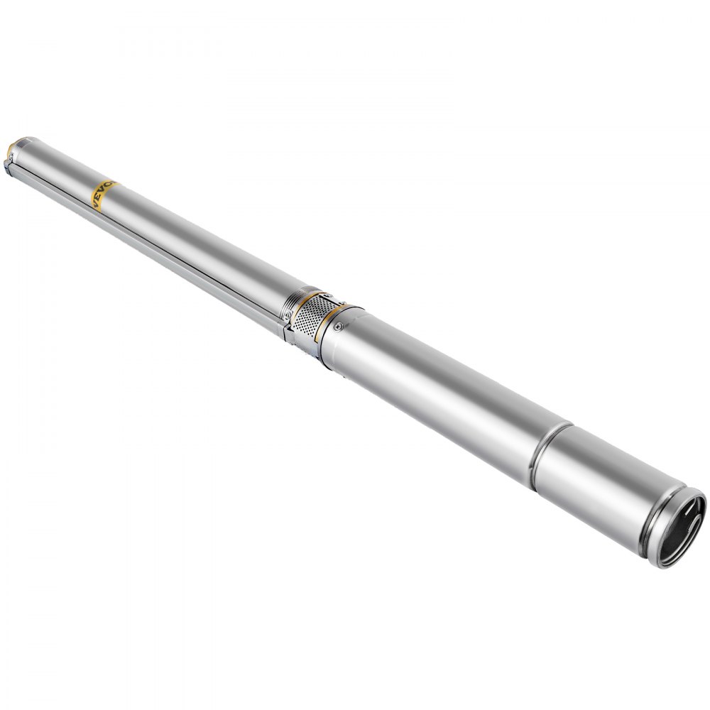 0.75kw Bomba De Pozo Profundo Sumergible Water 50l/min 116m 230v 3" Cable 20m