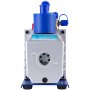 VEVOR Vacuum Pump Kit HVAC Single Stage AC Vacuum Pump 136 L/min(4.8CFM) 246W(1/3HP) Air Vacuum Pump with 3 Valve A/C Manifold Gauge Set Refrigerant Air Conditioning