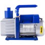 VEVOR Vacuum Pump Kit HVAC Single Stage AC Vacuum Pump 136 L/min(4.8CFM) 246W(1/3HP) Air Vacuum Pump with 3 Valve A/C Manifold Gauge Set Refrigerant Air Conditioning