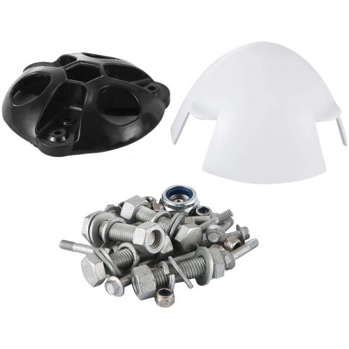 VEVOR Generador de Turbina de Viento 400 W 12 V Turbina de Viento con 3 Palas Velocidad Nominal de 800 r/min Aerogenerador de Controlador de Carga DC 12 V con Cojinetes Dobles para Carreteras y Barcos