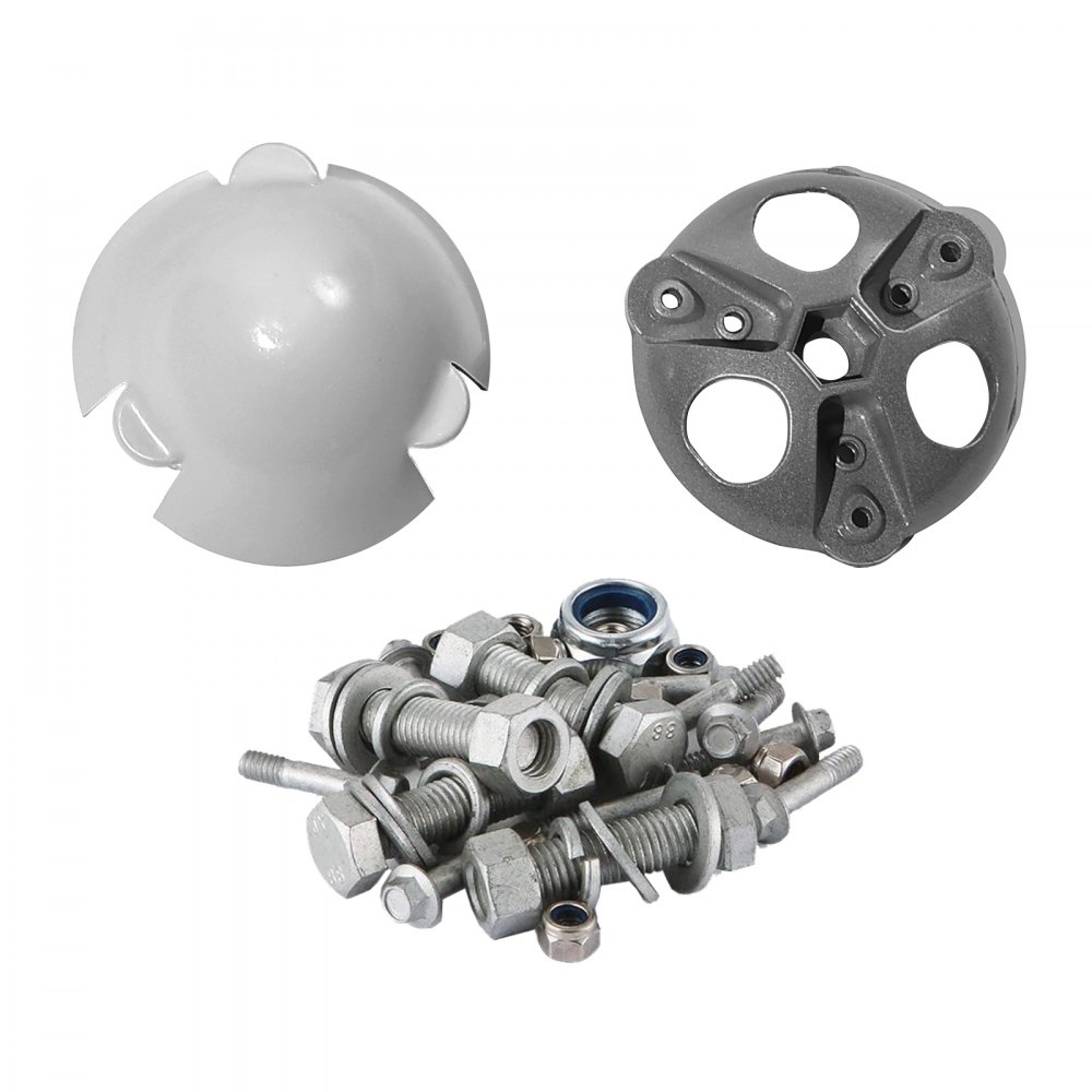 VEVOR Generador de Turbina de Viento 400 W 12 V Turbina de Viento con 3 Palas Velocidad Nominal de 800 r/min Aerogenerador de Controlador de Carga DC 12 V con Cojinetes Dobles para Carreteras y Barcos