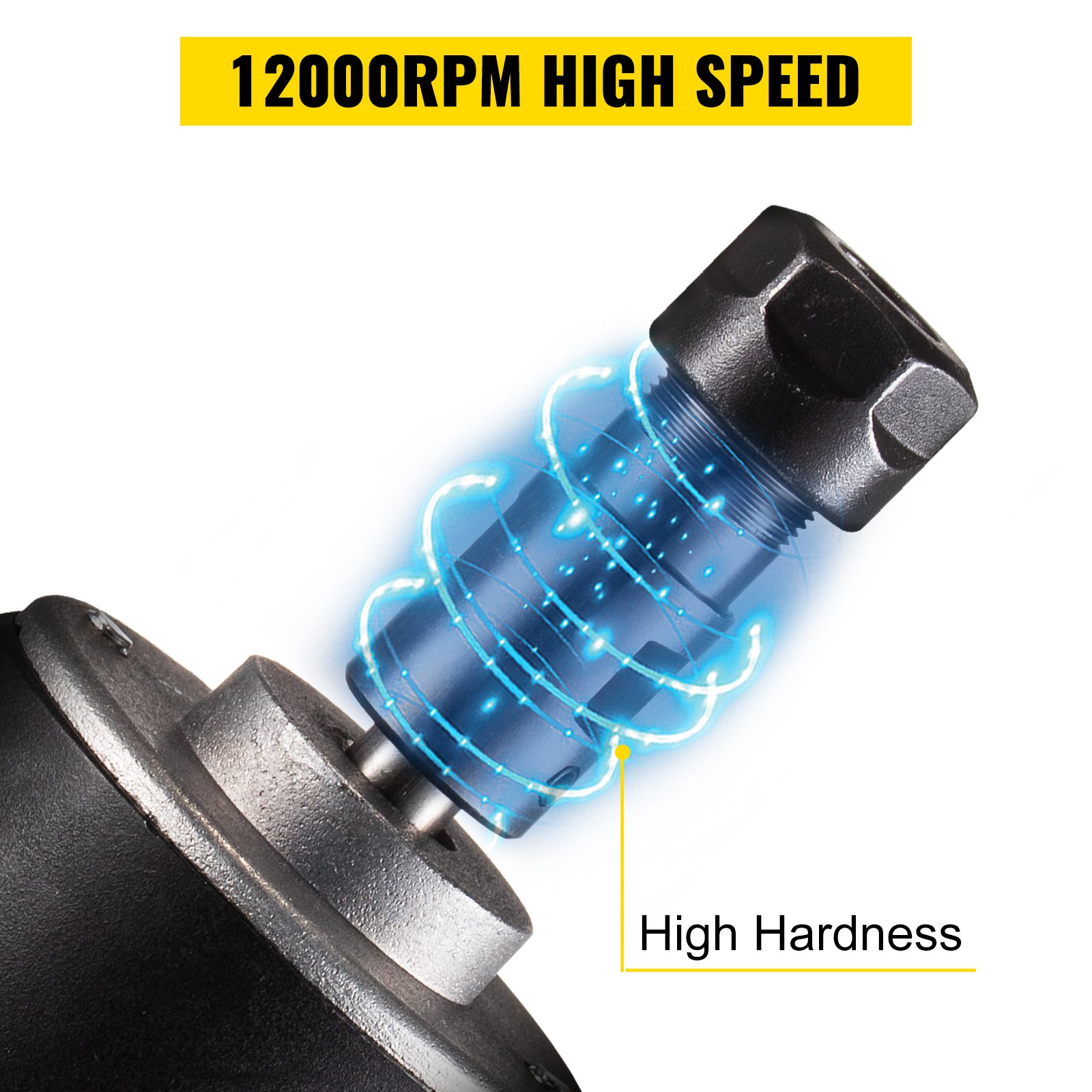 400w Motor De Husillo Refrigerado Por Aire Para Rectificadora Cnc 4 Piezas