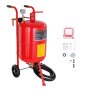 VEVOR Máquina Chorro de Arena 40L, Arenadora Chorro de Aena Profesional 60-125 PSI, con Accesorios 3 m, Chorreadora de Arena para Eliminar Pintura u Óxido de Equipos