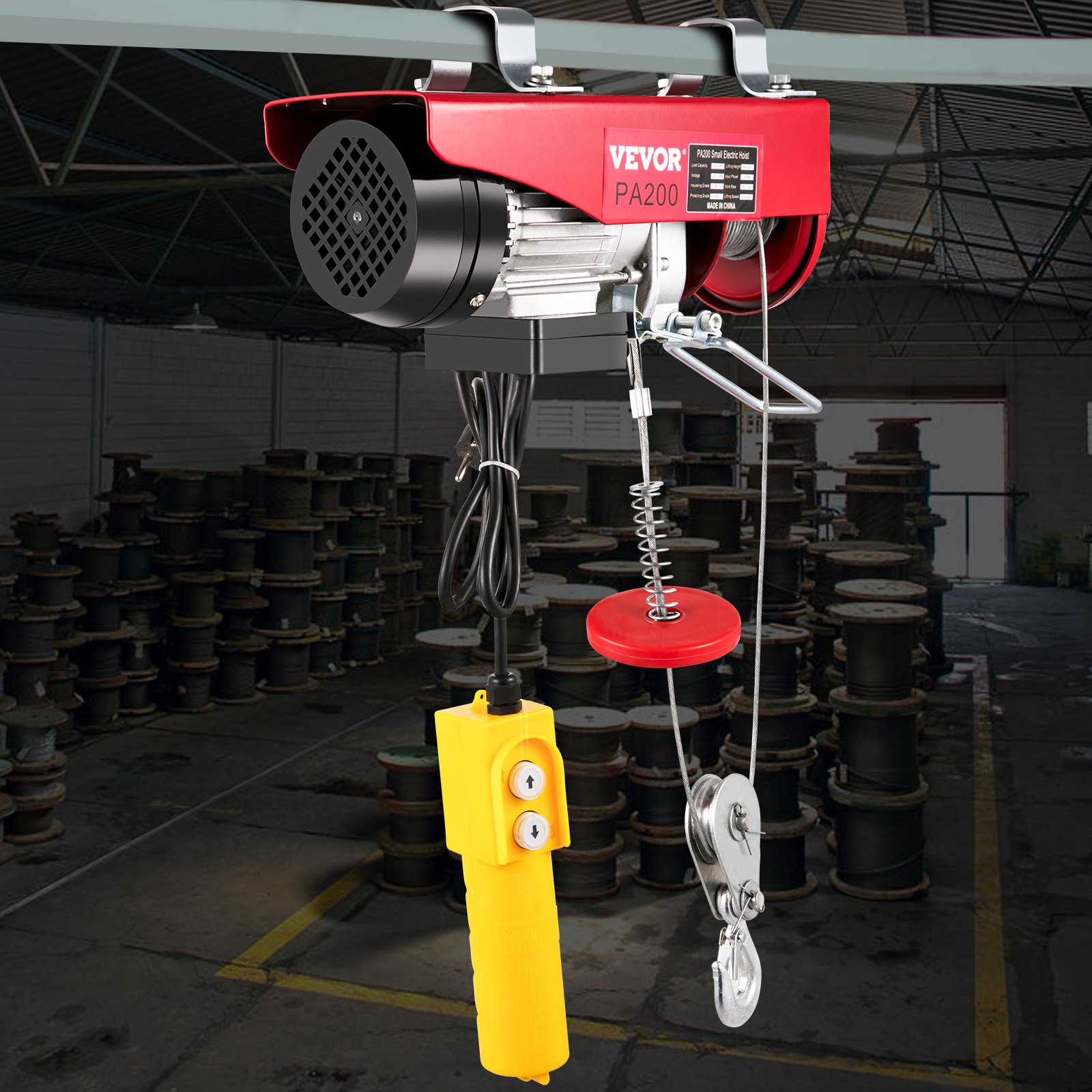 200KG 440LBS Brazo para Polipasto Eléctrico Longitud del soporte de Poste de Montaje En Pared/ Andamio