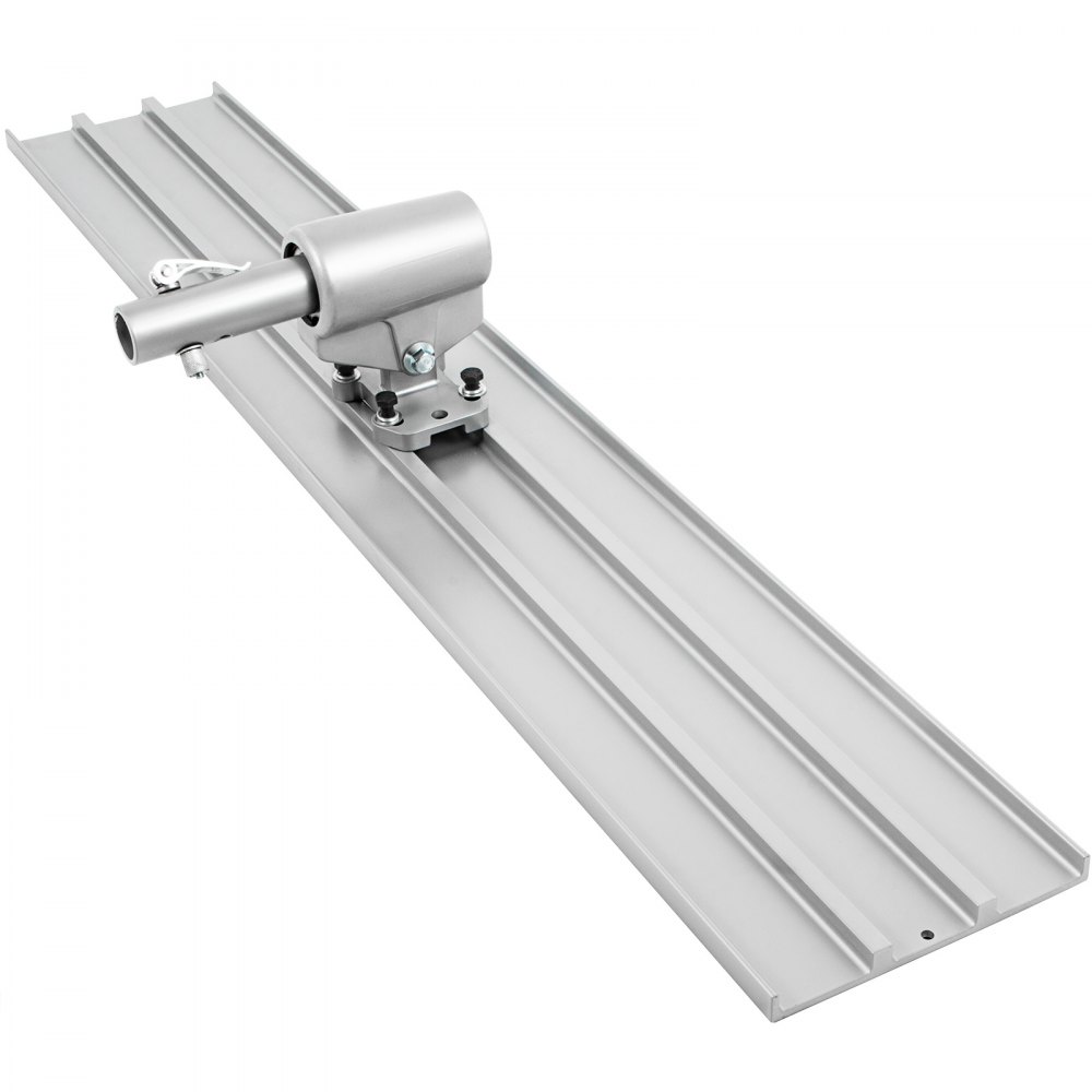 Vevor Flotador De Hormigón Cuadrado 120x20 Cm Bull Float Con Soporte Ajustable