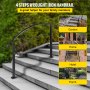 VEVOR Pasamanos Escalera 4ft Barandilla Para Escaleras Embellecer Comercial Villa Pro On Popular