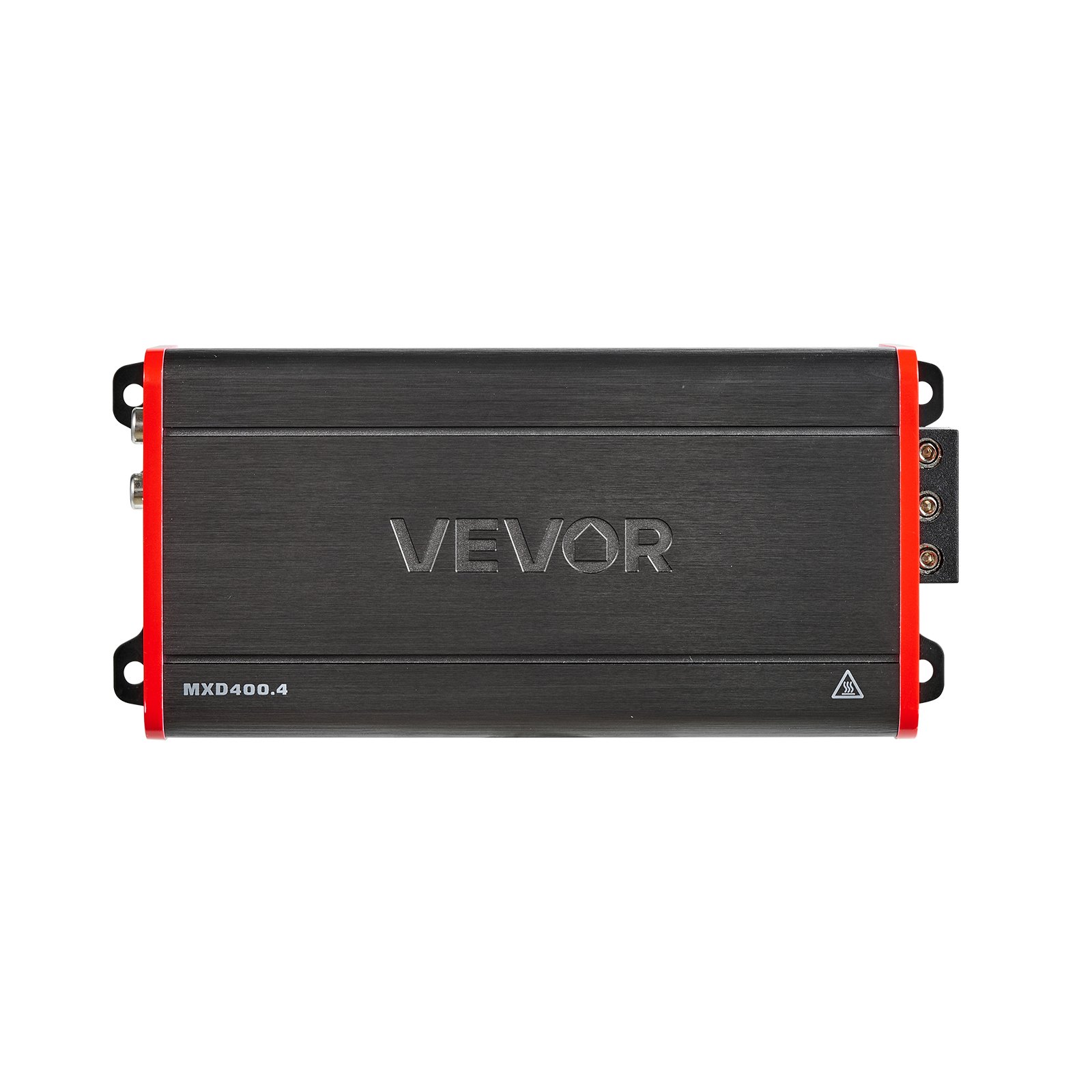VEVOR Amplificador para Automóvil 4 Canales Puenteable Clase D, Máximo 4 x 272W a 4 ohmios y 4 x 400W a 2 ohmios, Amplificador Estéreo de Audio para Coche para Vehículo Todoterreno SUV Sedán Camioneta