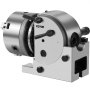VEV dividing head with MT2 chuck, rotary table with indexing, center height 100 mm, 23 kg dividing head, rotary table with plates, strong support for the workpiece being machined