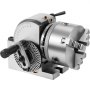 VEV dividing head with MT2 chuck, rotary table with indexing, center height 100 mm, 23 kg dividing head, rotary table with plates, strong support for the workpiece being machined