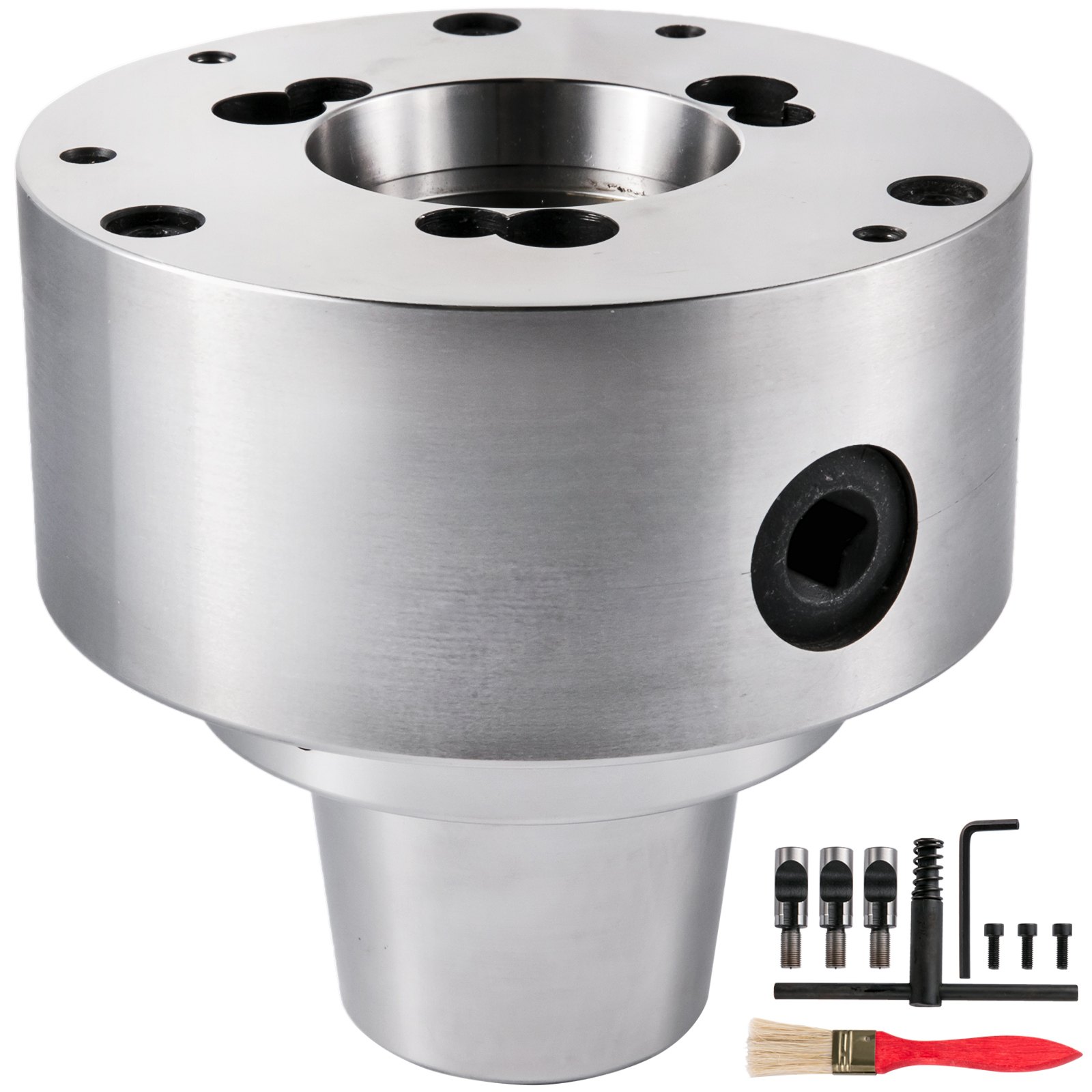 Vevor 5c Torno Portabrocas Mandril De Pinzas 6000rpm 0,0006"tip D1-3 Giratorio