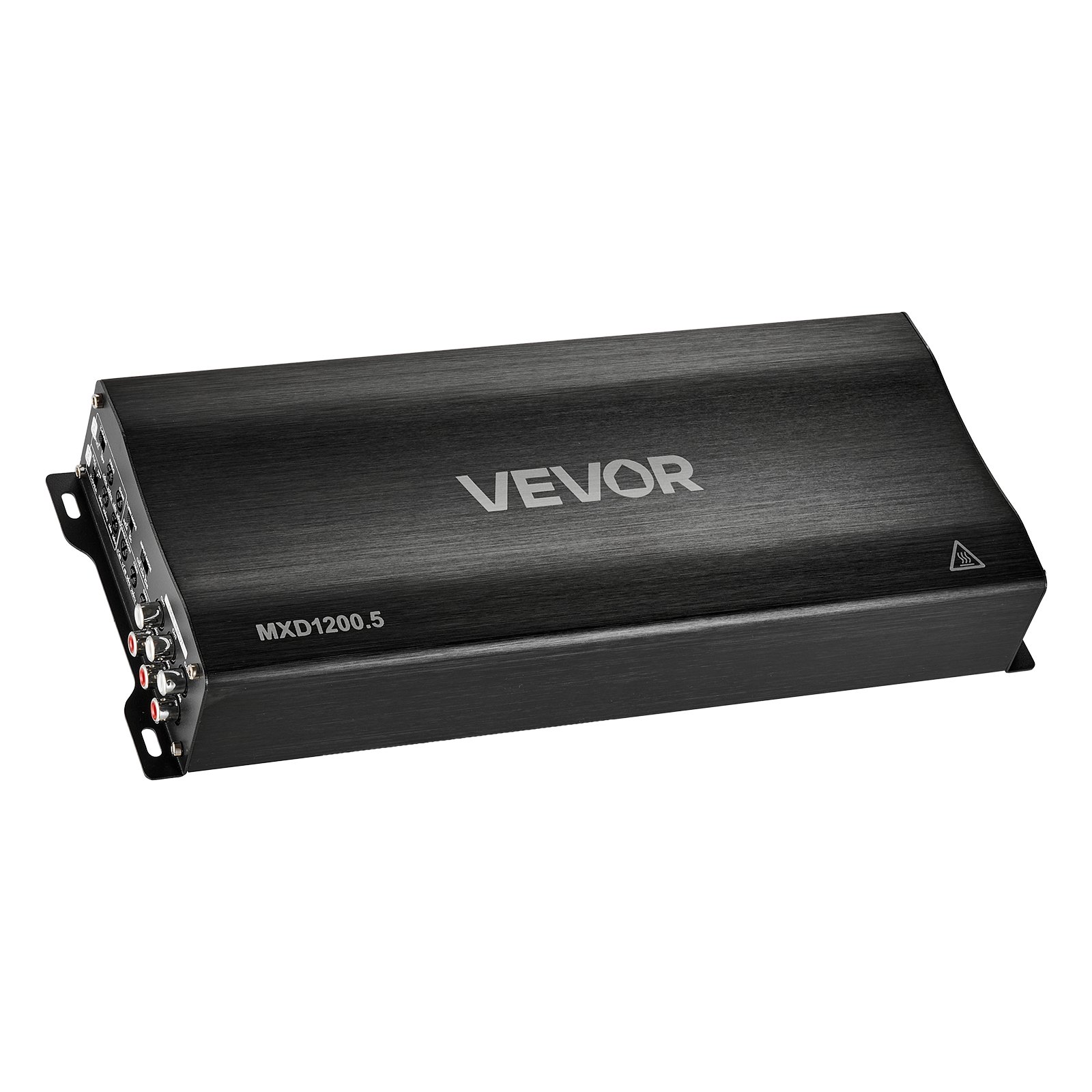 VEVOR Amplificador para Automóvil 5 Canales Clase D, 4 Canales Máximo 4 x 100W a 4 ohmios / 4 x 200W a 2 ohmios y 1 x 1000W a 2 ohmios / 1 x 500W a 4 ohmios, Amplificador de Audio para Coche Sedán SUV