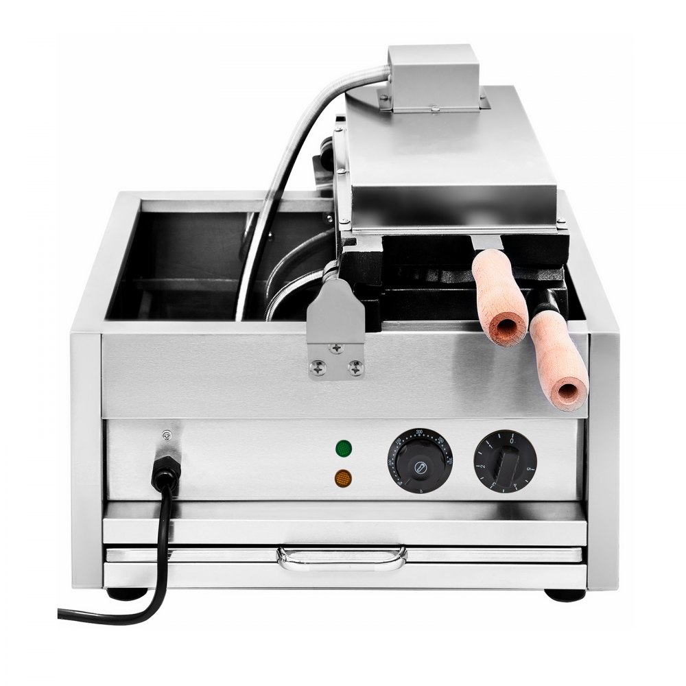 Gofrera Para Hacer Gofre Waffle 5pcs 3000w Con Control De Temperatura 50-300 ℃