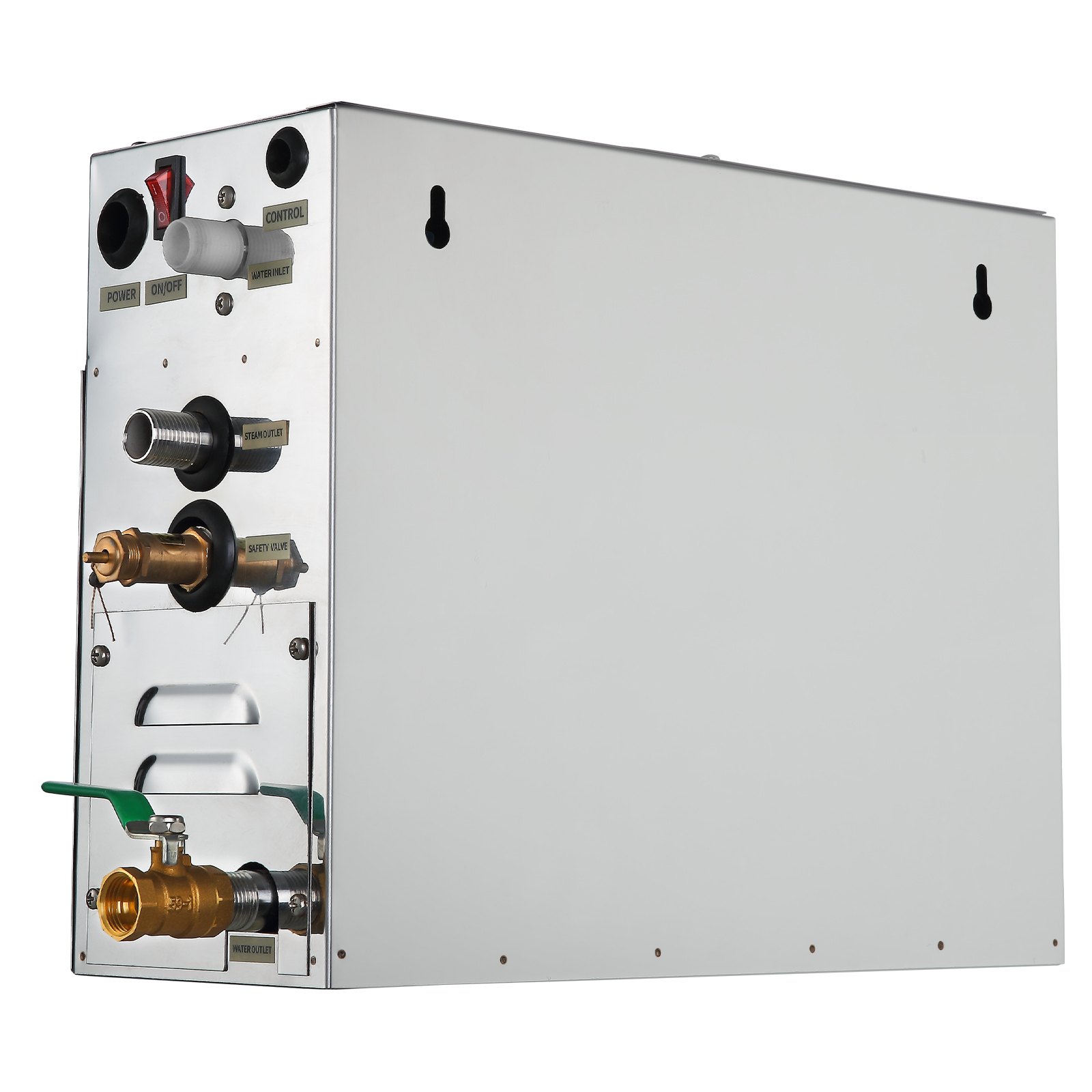 VEVOR Máquina de Vapor Modelo ST-60, Generador Casero del Vapor 6 kW, Generador del Vapor 220 V - 240 V, 50 Hz / 60 Hz, Vaporizador de Baño Temperatura 35 - 55 °C Generador de Vapor de Baño para Spa