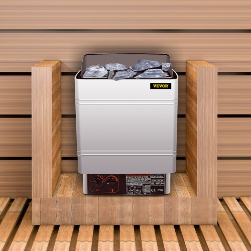 400v Estufa Eléctrica Para Sauna Calentador De Sauna 6kw Y Controlador Externo