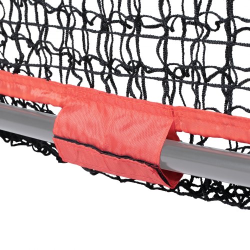 VEVOR Red de Entrenamiento de Béisbol de Softbol Red de Lanzamiento de Béisbol Portátil de 84" x 83" con Marcos de Objetivo y 9 Orificios y Bolsa de Transporte para Receptor de Lanzador Exterior(Solo red, sin marco de soporte)