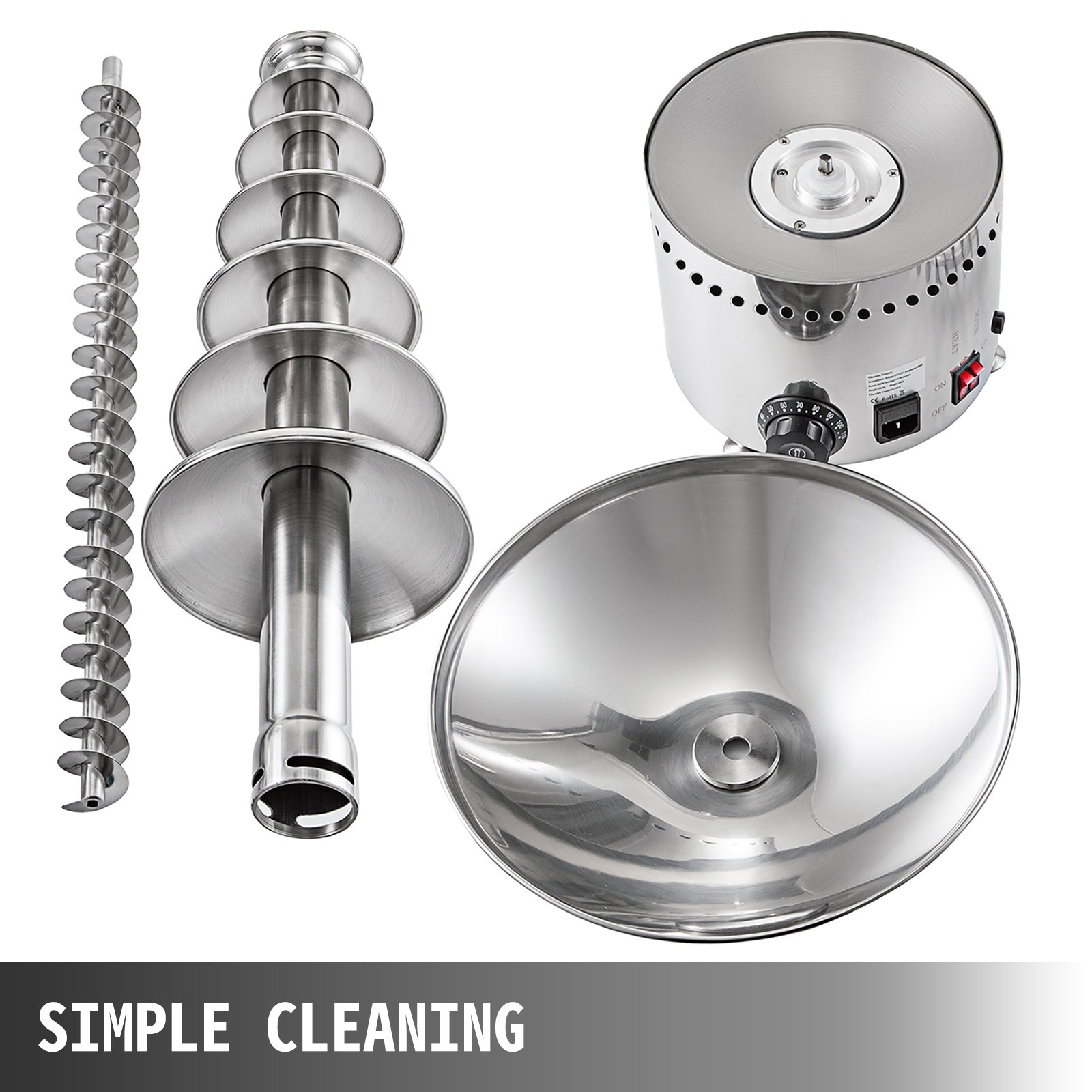 Inoxidable Comercial 39” 100cm Fuente De Chocolate Hot